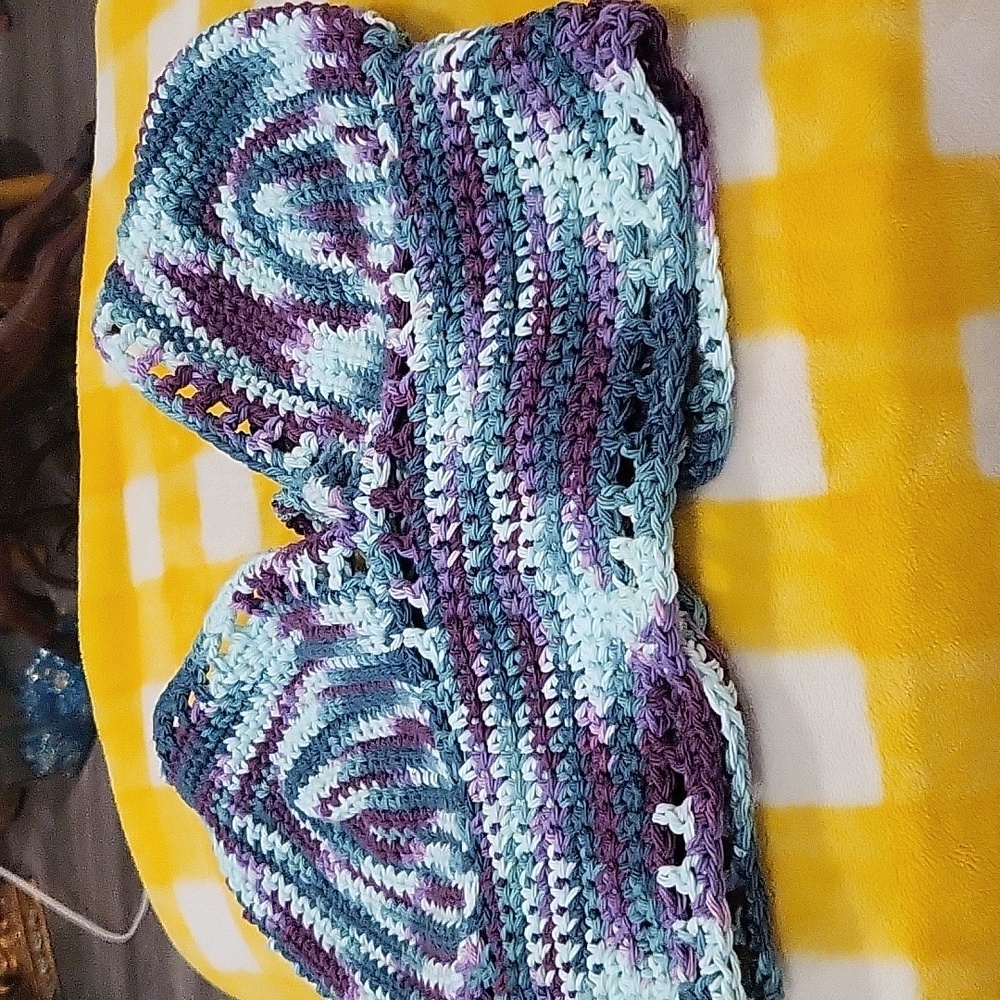 Crocheted Halter Top by my Daughter